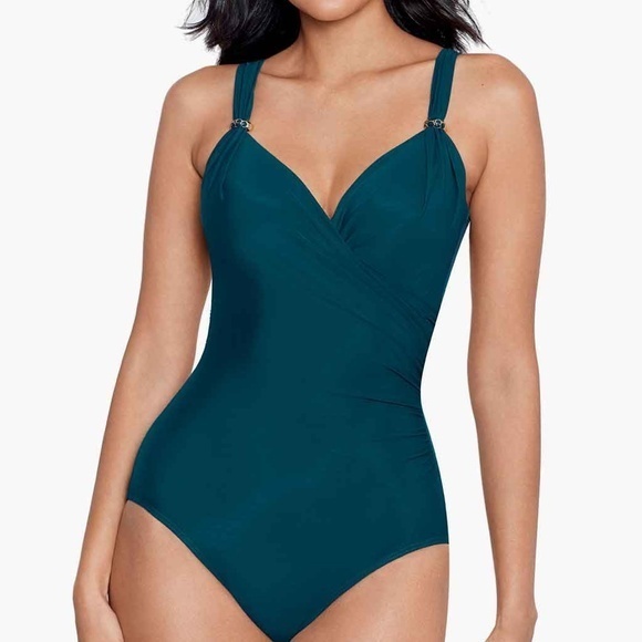 Miraclesuit. Razzle Dazzle Siren One-Piece Swimsuit. - Picture 1 of 11